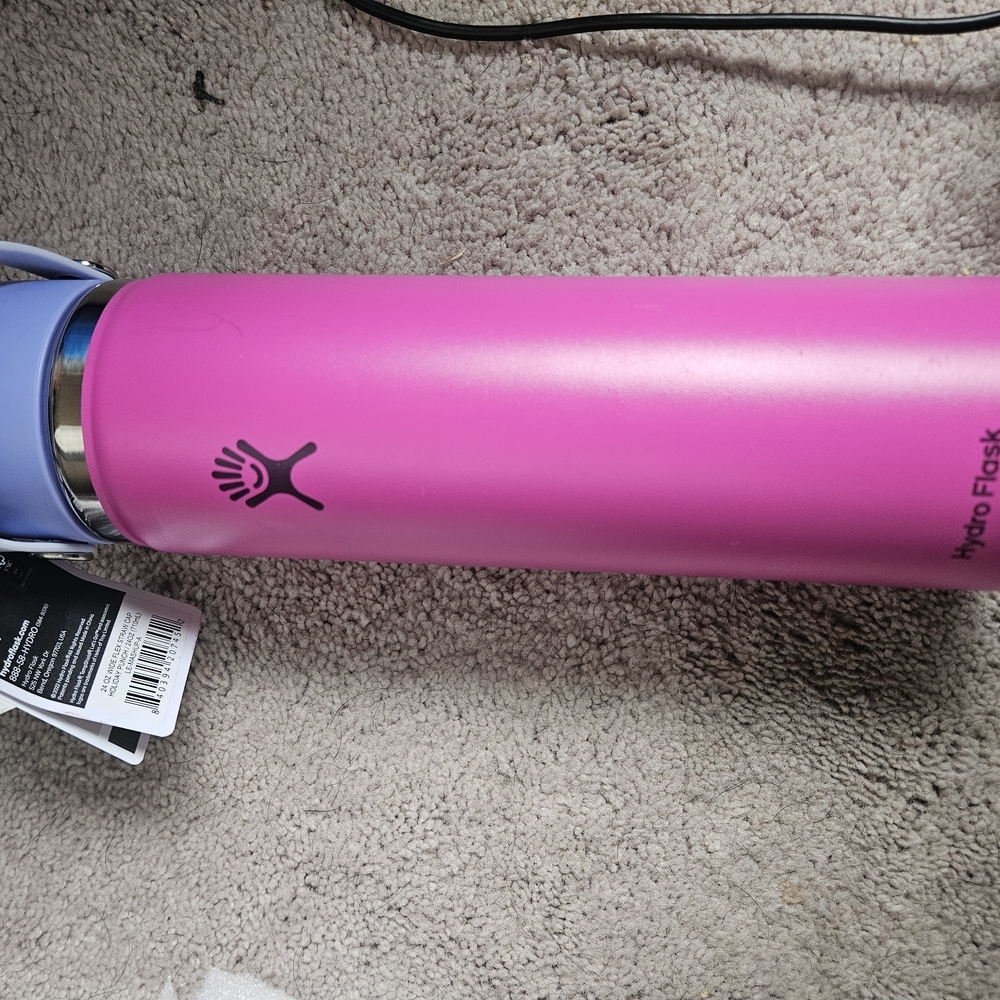 Hydro Flask Pink Water Bottle Limited Edition 24oz